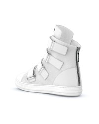 weiße hohe Sneakers von Swear