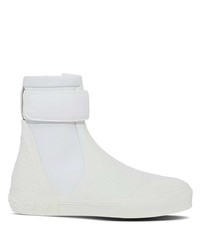 weiße hohe Sneakers von Burberry