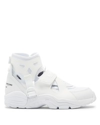 weiße hohe Sneakers von Comme Des Garcons Homme Plus