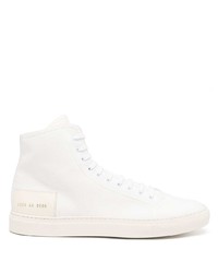 weiße hohe Sneakers von Common Projects