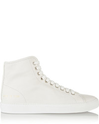 weiße hohe Sneakers von Common Projects
