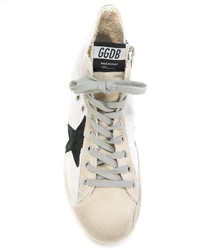 weiße hohe Sneakers von Golden Goose