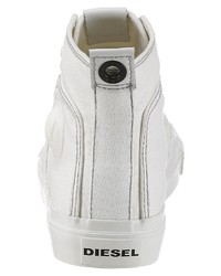 weiße hohe Sneakers von Diesel