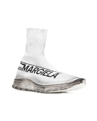 weiße hohe Sneakers von Maison Margiela