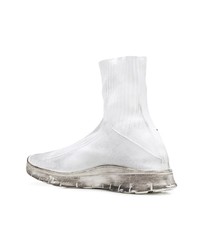 weiße hohe Sneakers von Maison Margiela