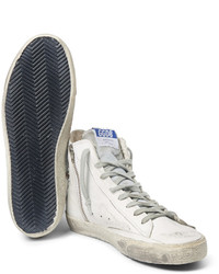 weiße hohe Sneakers von Golden Goose Deluxe Brand