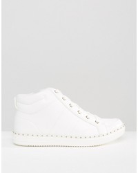 weiße hohe Sneakers von Aldo