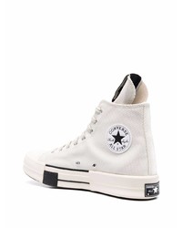 weiße hohe Sneakers von Converse