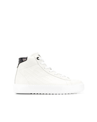 weiße hohe Sneakers von Ea7 Emporio Armani