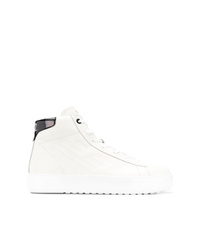 weiße hohe Sneakers von Ea7 Emporio Armani