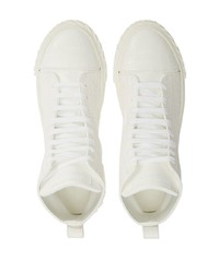 weiße hohe Sneakers von Giuseppe Zanotti