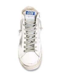 weiße hohe Sneakers von Golden Goose Deluxe Brand