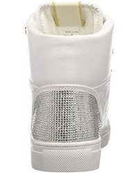 weiße hohe Sneakers von GUESS