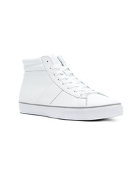 weiße hohe Sneakers von Polo Ralph Lauren