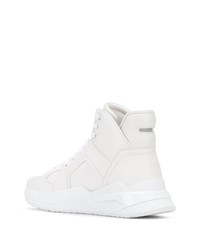 weiße hohe Sneakers von Balmain
