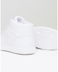 weiße hohe Sneakers von Asos