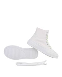 weiße hohe Sneakers von Ital-Design