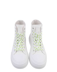 weiße hohe Sneakers von Ital-Design