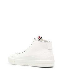 weiße hohe Sneakers von Moncler