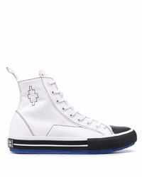 weiße hohe Sneakers von Marcelo Burlon County of Milan
