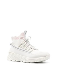 weiße hohe Sneakers von Moncler