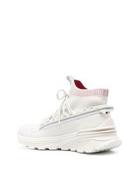 weiße hohe Sneakers von Moncler