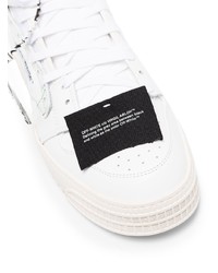 weiße hohe Sneakers von Off-White