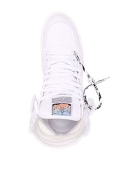 weiße hohe Sneakers von Off-White