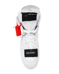 weiße hohe Sneakers von Off-White
