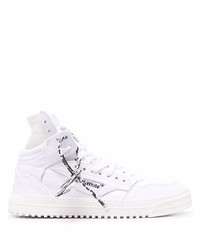 weiße hohe Sneakers von Off-White