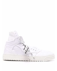 weiße hohe Sneakers von Off-White