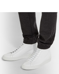 weiße hohe Sneakers von Common Projects