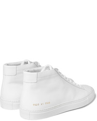 weiße hohe Sneakers von Common Projects