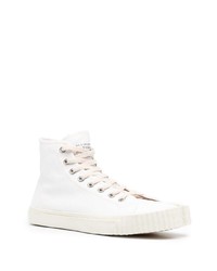 weiße hohe Sneakers von Maison Margiela