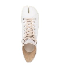 weiße hohe Sneakers von Maison Margiela