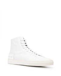 weiße hohe Sneakers von Common Projects