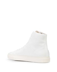 weiße hohe Sneakers von Common Projects