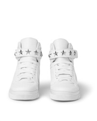 weiße hohe Sneakers von Givenchy