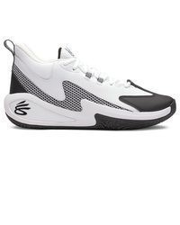 weiße hohe Sneakers von Under Armour