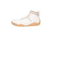weiße hohe Sneakers von Vivobarefoot