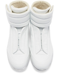 weiße hohe Sneakers von Maison Margiela