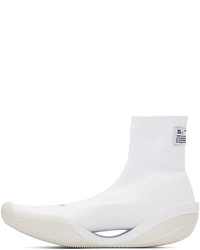 weiße hohe Sneakers von Li-Ning