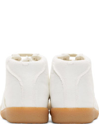 weiße hohe Sneakers von Maison Margiela