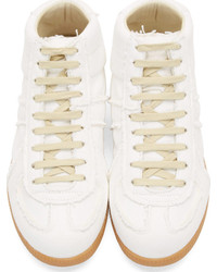 weiße hohe Sneakers von Maison Margiela