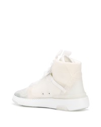 weiße hohe Sneakers von Givenchy