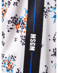 weiße Hose mit Blumenmuster von MSGM