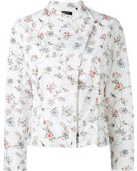 weiße Jacke mit Blumenmuster von Isabel Marant