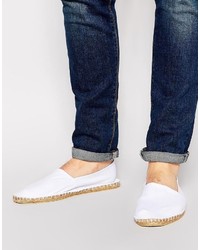 weiße Jeans Espadrilles von Asos