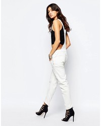 weiße Jeans Latzhose von G Star