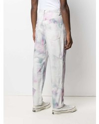 weiße Mit Batikmuster Jeans von Isabel Marant